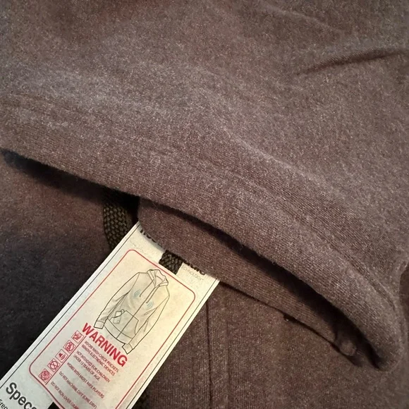 Hoodiebuddie Charcoal Zip-Up Hoodie with Earbuds - Picture 9 of 9